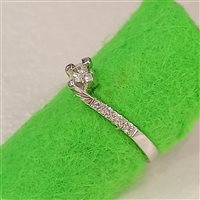 Anello Vidali Gioielli Donna in Oro bianco Diamante ANOR-64-34 - ANOR-64-34